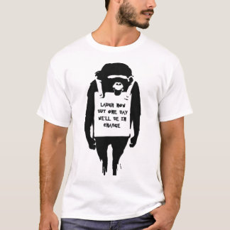 Camiseta el Banksy Laugh Now Tee de CHIVE Men_s , Gbond App