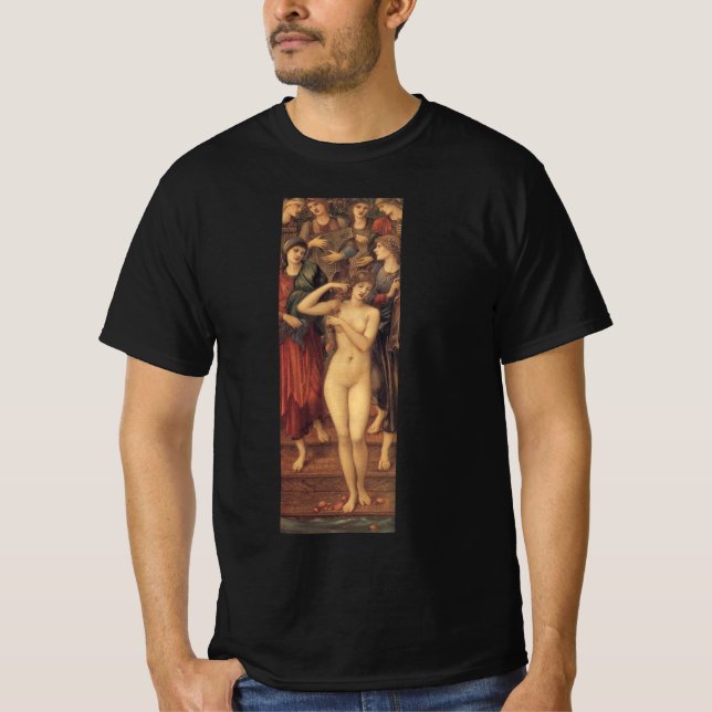 Camiseta El baño de Venus de Sir Edward Coley Burne-Jones (Anverso)