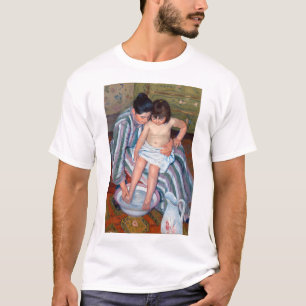 Camiseta El baño del niño, Mary Cassatt