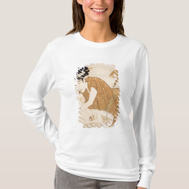 Camiseta El baño, período de Edo (Anverso)