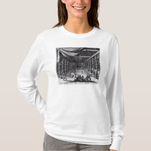 Camiseta El banquete real, ilustracion