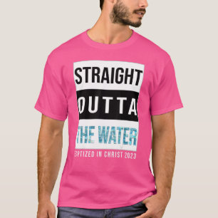 Camiseta El Baptismo Del Agua 2023 Se Bautizó En