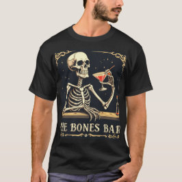 Camiseta El bar de los huesos: espeluznante y divertido