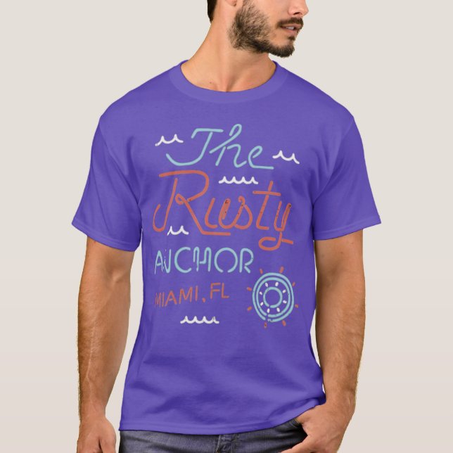 Camiseta El Bar El Ancla Oxidada (Anverso)