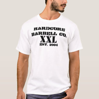 Camiseta ¿El Barbell incondicional Co, donde era usted?