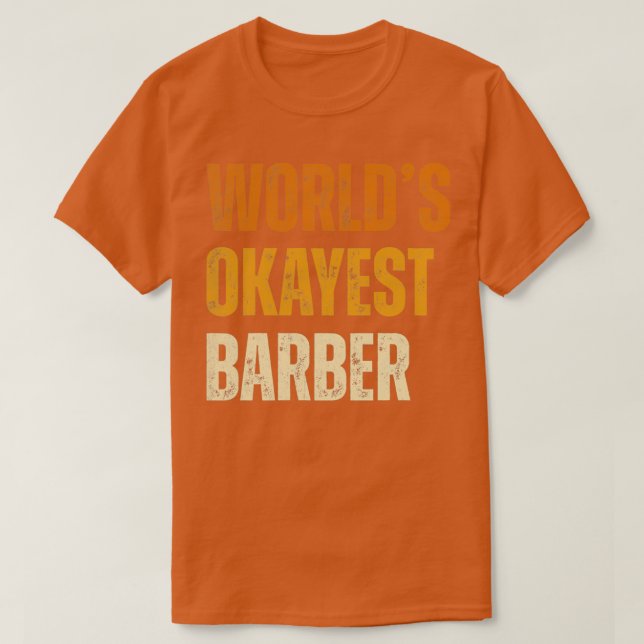 Camiseta El barbero más barberos de la década de los 27 (Diseño del anverso)