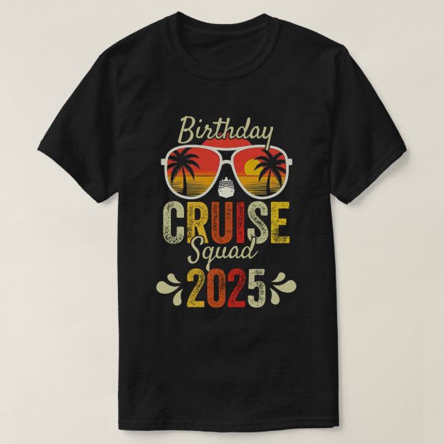 Camiseta El barco australiano es un viaje de cumpleaños 202 (Diseño del anverso)
