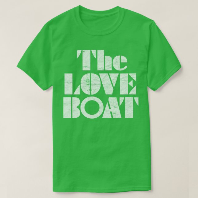 Camiseta El barco de amor (Diseño del anverso)