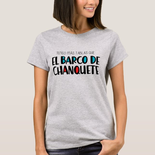Camiseta El barco de Chanquete (Anverso)