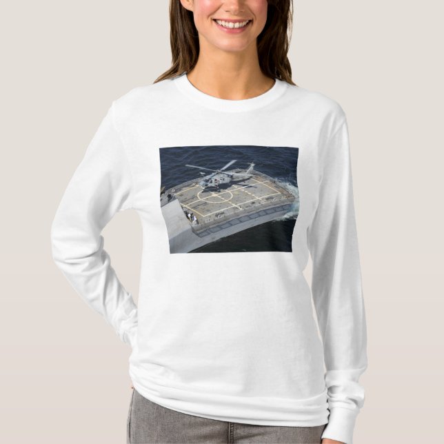 Camiseta El barco de combate litoral USS Freedom (Anverso)