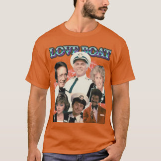 Camiseta El barco del amor Retro Vintage Bootleg divertido