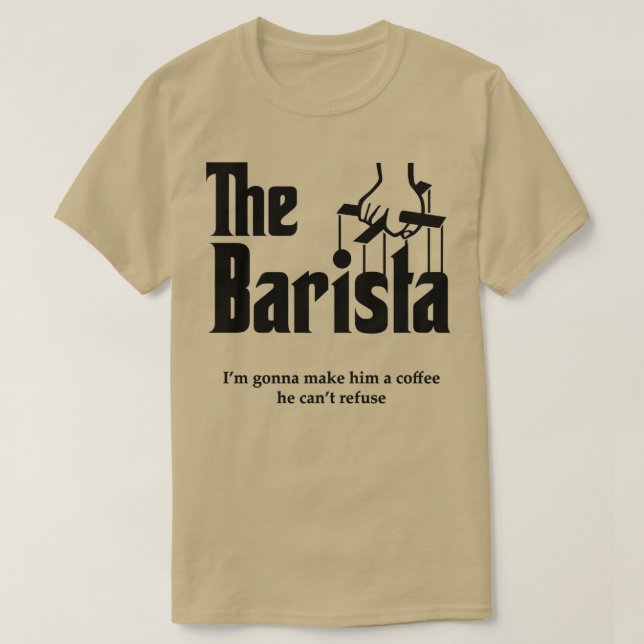 Camiseta El Barista 7 (Diseño del anverso)
