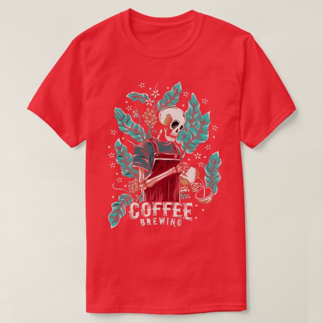 Camiseta El Barista Muerto 1 (Diseño del anverso)