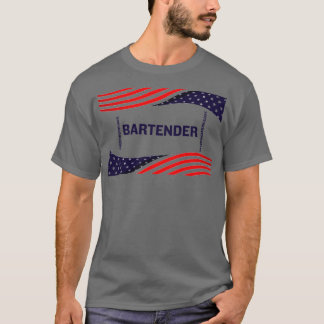 Camiseta El barman mantiene a los Estados Unidos a salvo