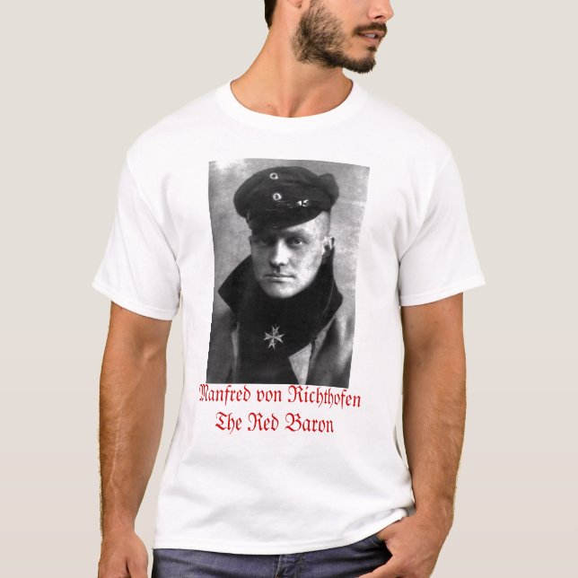 Camiseta El barón rojo (Anverso)