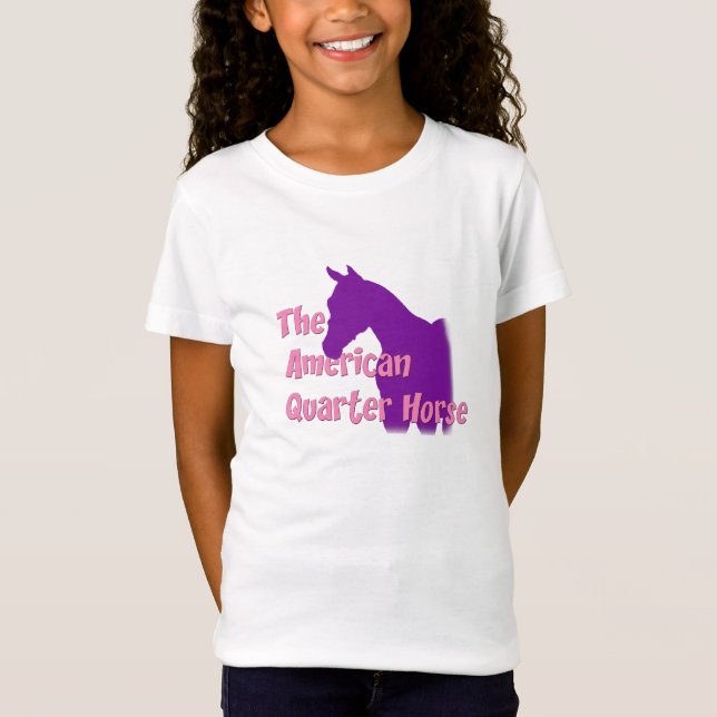 Camiseta El barrio americano de los Chicas de caballos Tee (Anverso)