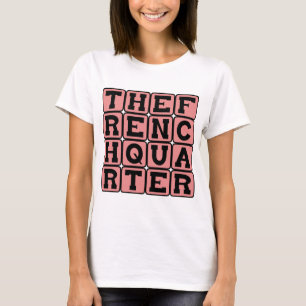 Camiseta El Barrio Francés, Vieux Carré, Nueva Orleans