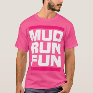 Camiseta El Barro Corre Divertido Trayecto De Cordón Corrie