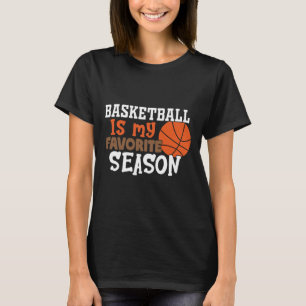 Camiseta El Basketball es mi temporada favorita 11