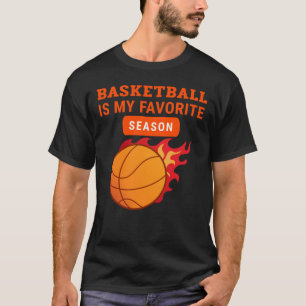 Camiseta El básquetbol es mi amante del baloncesto de tempo
