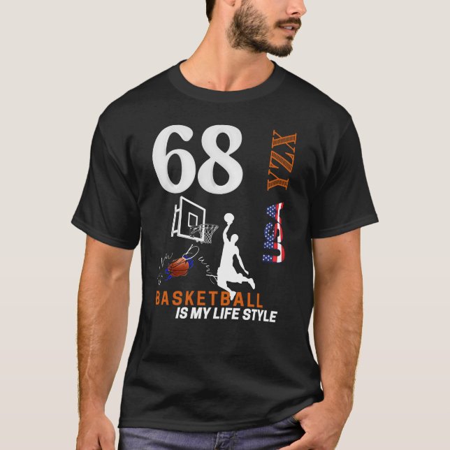 Camiseta El básquetbol es mi estilo de vida (Anverso)
