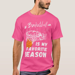 Camiseta El básquetbol es mi regalo favorito de temporada