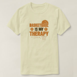 Camiseta El básquetbol es mi terapia
