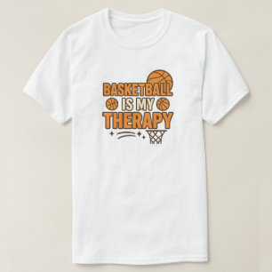 Camiseta El básquetbol es mi terapia