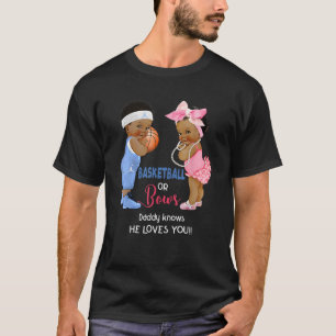 Camiseta El básquetbol étnico o arcos que papá sabe que te