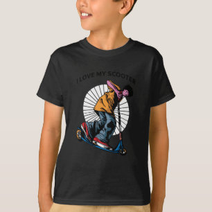 Camiseta El bastón de Scooter apaga el regalo de patada es