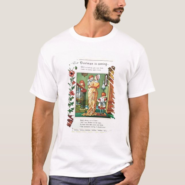 Camiseta El basurero está viniendo (el ilustracion de la (Anverso)