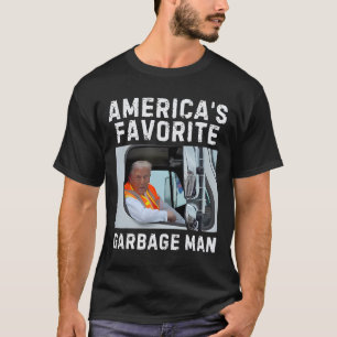 Camiseta El basurero favorito de Estados Unidos es un camió
