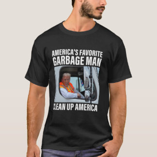 Camiseta El basurero favorito de Estados Unidos Limpiar Amé