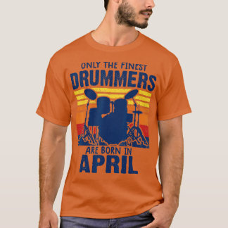 Camiseta El baterista t s Drummers nace en los regalos de l