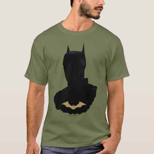 Camiseta El Batman con el símbolo de la muralla de oro (Anverso)