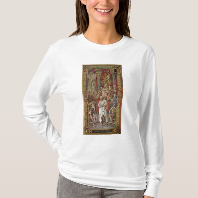 Camiseta El bautismo de Clovis I (Anverso)