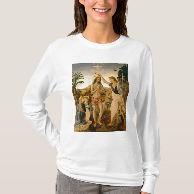 Camiseta El bautismo de Cristo de San Juan Bautista (Anverso)