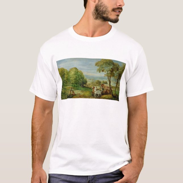 Camiseta El bautismo del eunuco etíope (Anverso)