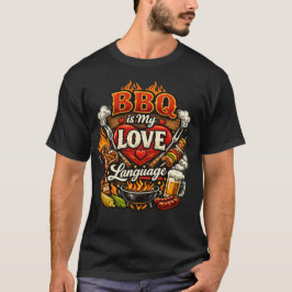Camiseta El BBQ es mi idioma del amor