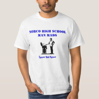 Camiseta El Bbq, hombre Mads de la High School secundaria