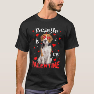 Camiseta El Beagle Gracioso Es Mi Mamá Perro De San Valentí