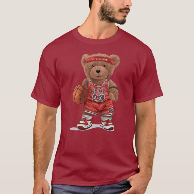 Camiseta El Bear de Teddy Slam Dunker (Anverso)