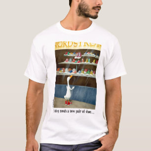 Camiseta El bebé necesita un nuevo par de zapatos…