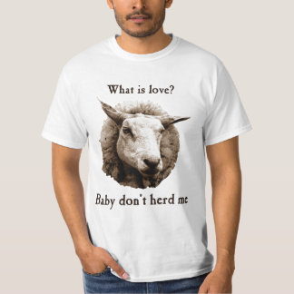 Camiseta El bebé no me reúne las ovejas