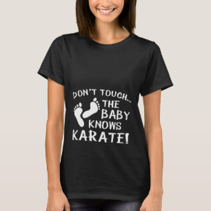 Camiseta ¡El bebé sabe karate!