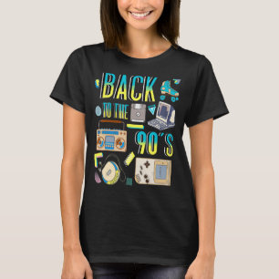 Camiseta El bebé vintage de los años 90 me hizo retroceder