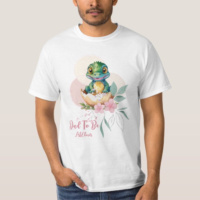Camiseta El bebe y el lagarto de los hombres (Anverso)