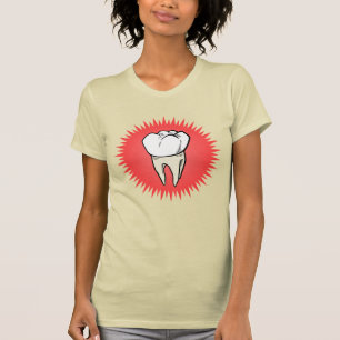 Camiseta El beige blanco rojo gracioso extrajo estreno mola