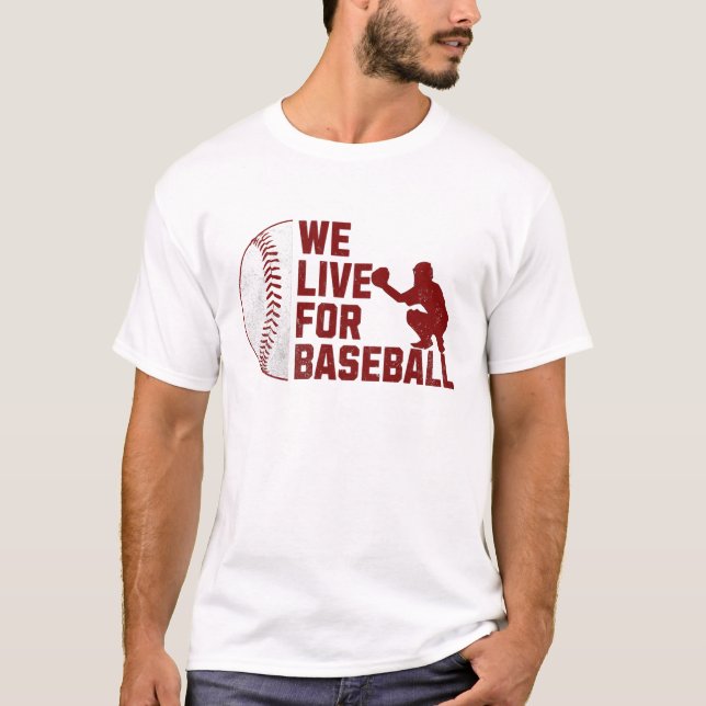 Camiseta El béisbol 4 de julio para los Navidades (Anverso)