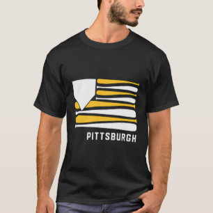 Camiseta El Béisbol De Pittsburgh Es Estadounidense